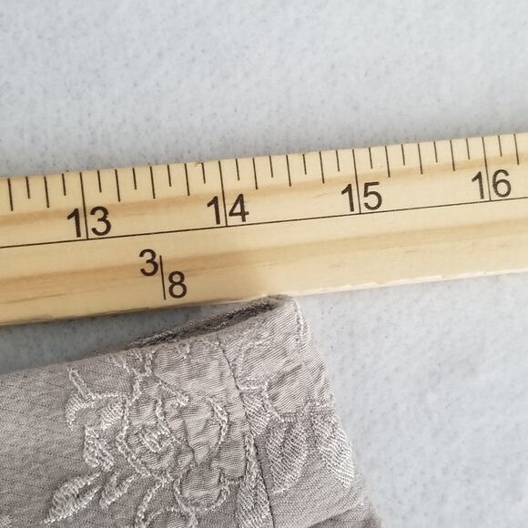 Free People Jacquard  Floral High Rise Shorts, Size 4 - Picture 9 of 11